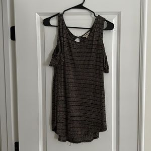 Lucky Brand cold shoulder tee